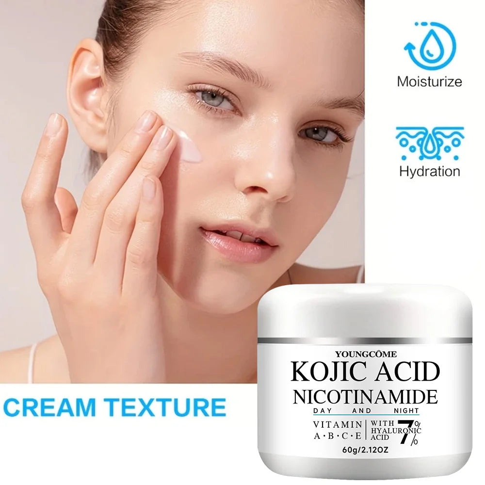 Kojic Acid Face Cream Collagen Cream Face Cream Remove Dark Spots Face Care Moisturizing Anti-Aging Firming Skin Care Cosmetics Oasis Select