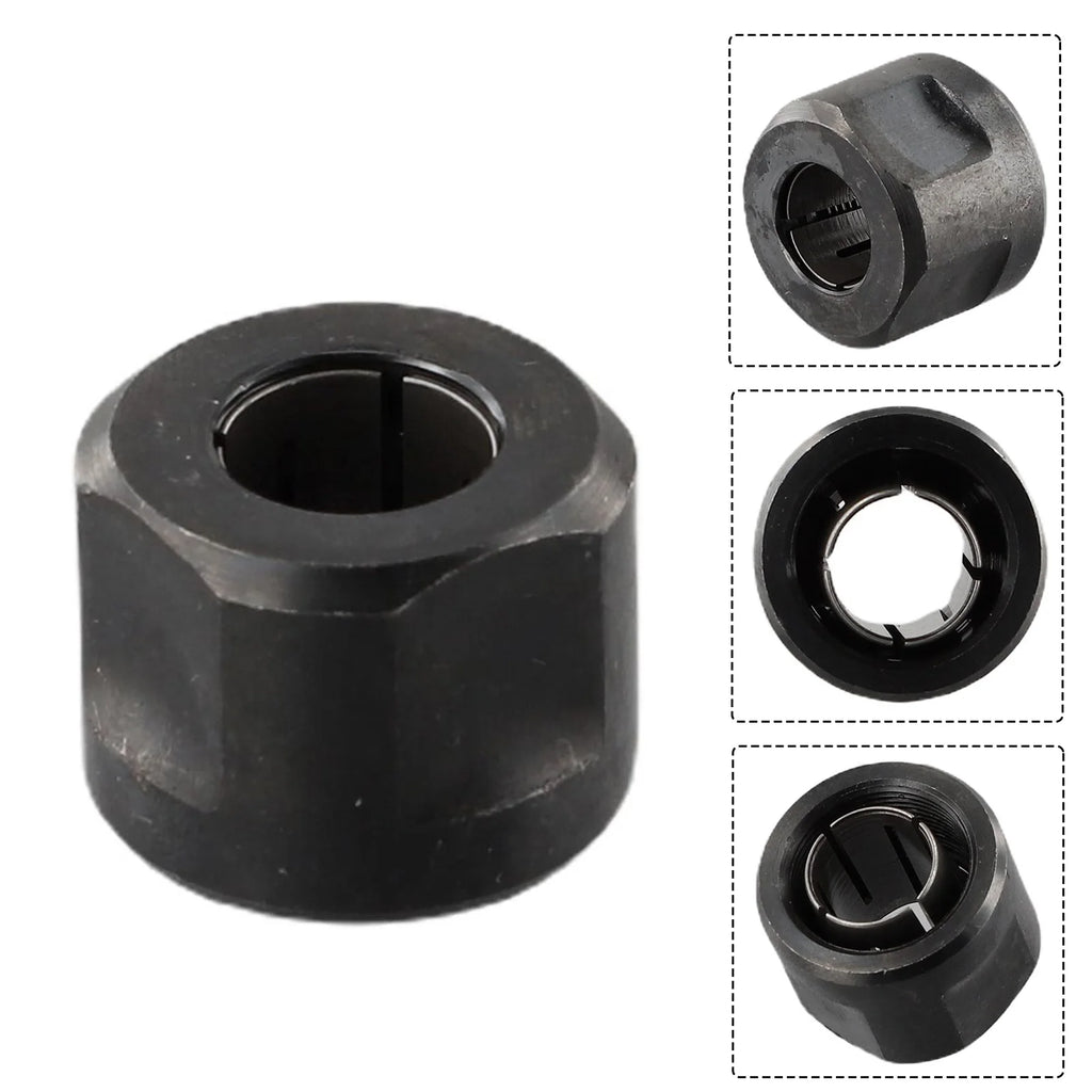 1/2 Inch Collet Chuck Adapter Nut Plunge Electric Router Bit Collets 12.7mm Center Hole For Makita 3612 Durable Oasis Select Default Title