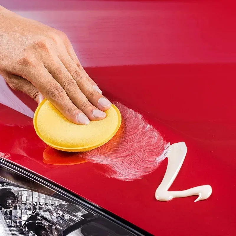 5/10pcs Car Foam Sponge Wax Applicator Cleaning Detailing Pads Car Waxing Polishing Pad Home Car Wash Care 10cm Car Cleaning Kit Oasis Select