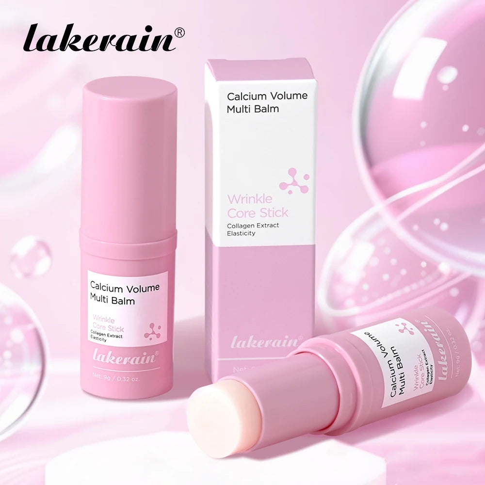 Lakerain Calcium Volume Multi Balm Improve Eye Wrinkle Cream Texture Non-Sticky Deep Moisturizing Brightens Soothes Eye Skin Oasis Select