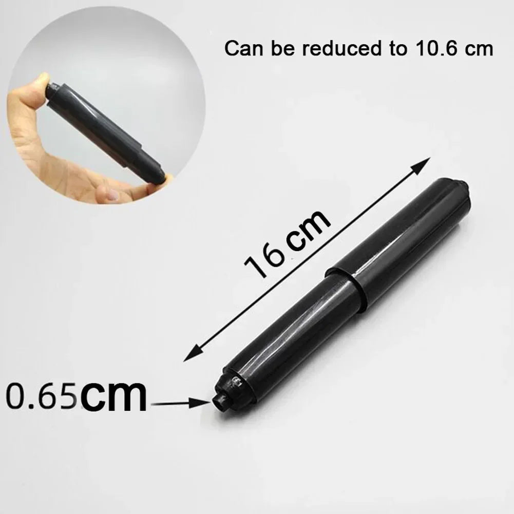1/3PCS Replacement Toilet Roll Paper Shafts White Plastic Toilet Rolls Holders Roller Spindle Insert Spring For Bathroom Parts Oasis Select