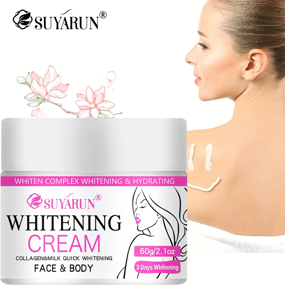 SUYARUN Brightening Cream – Hydrating Moisturizer for Glowing Skin Brightening Face Cream Oasis Select
