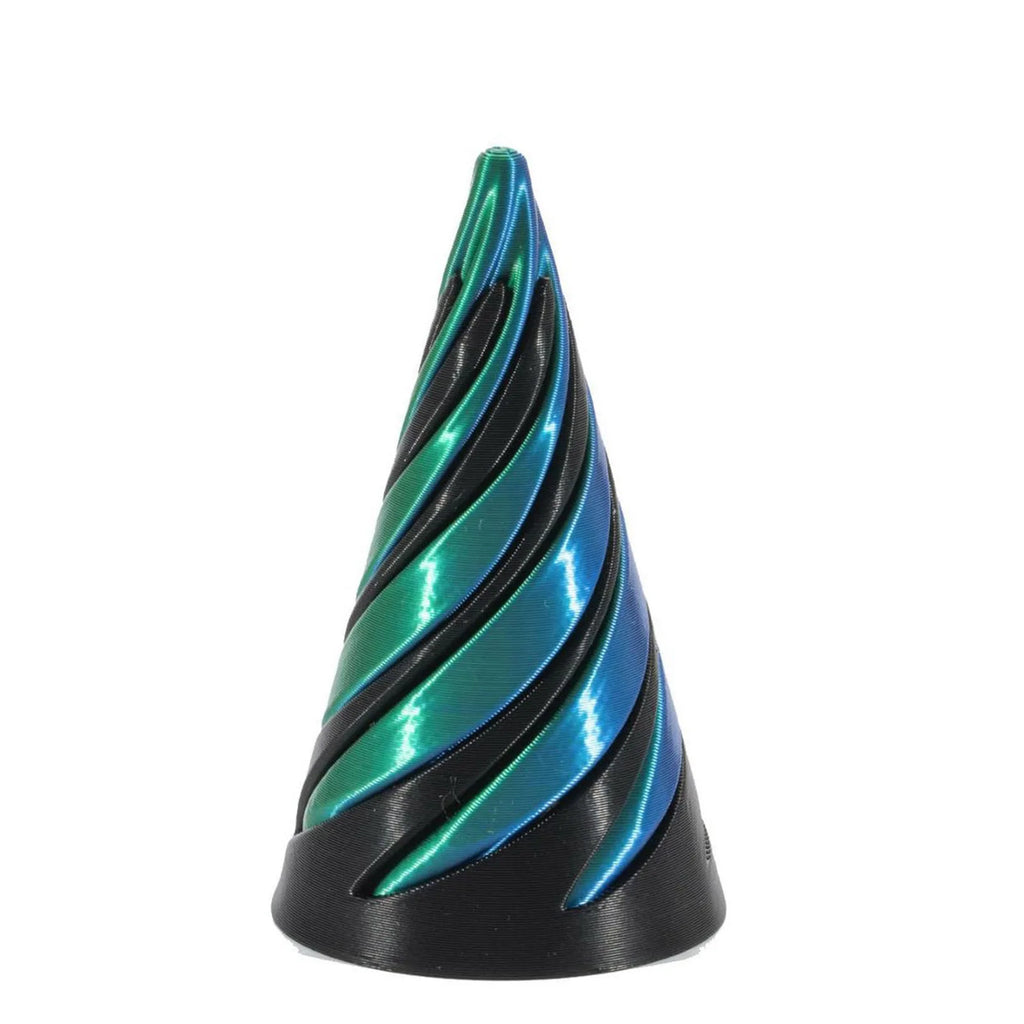 3D Printing Decompression Spinning Toy Through Pyramid Toy Spiral Cone Helix Screw Passthrough Sculpture Decor Toy Oasis Select 03