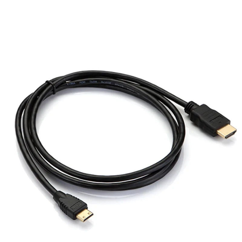  Mini HDMI-compatible to HDMI Cable MiniHDMI Cable For Monitor Tablet Camera DV graphics card HDTV Display Projection Cable Oasis Select