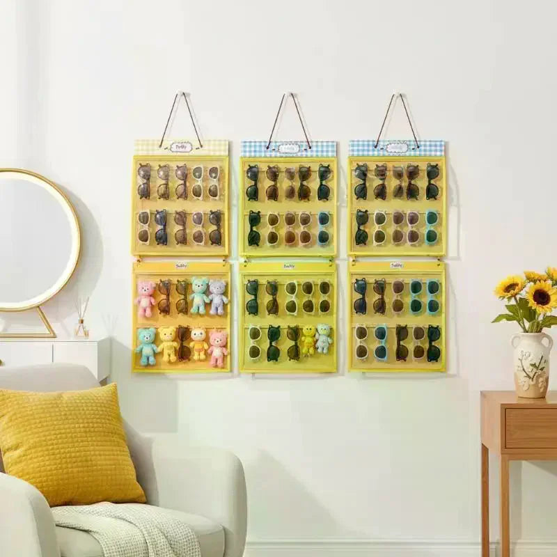 Hanging Plush Doll Organizer | Dustproof Display with Hooks