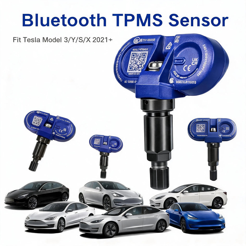 For Tesla Model 3 S X Y 1/4PCS Tire Pressure Monitoring Sensor 1490701-01-C Compatible with 1490701-01-B 149070101A 149070101C Oasis Select