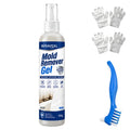 Mildew Cleaning Gel with Brush and Disposable Gloves Fast Acting Mold Remover forBathroom Grout Tiles Kitchen Seals Home Care Oasis Select 1 bottle