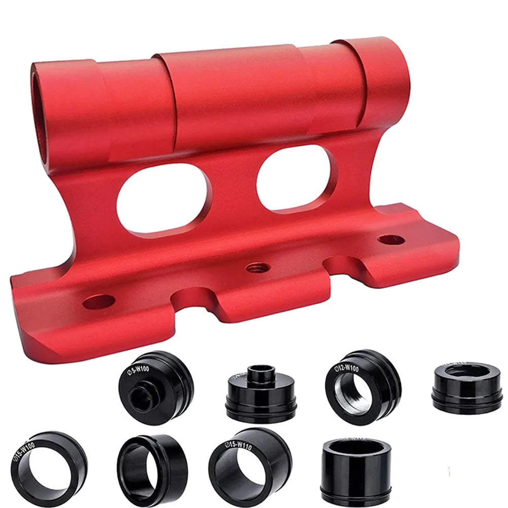 Bike Fork Mount Car Roof Rack Support Quick Release Thru Axle Carrier Road Bicycle Front Fork Block Stand Holder MTB Accessories Oasis Select Red