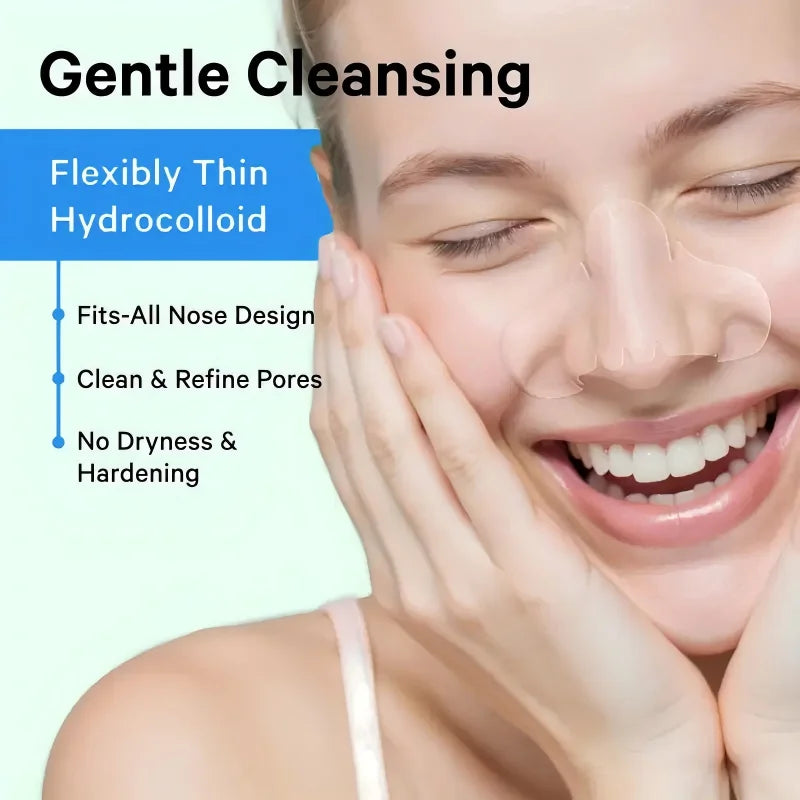 7 pieces/box of hydrogel nose patch - alcohol free, non irritating water-based gel material for deep pore removal Oasis Select