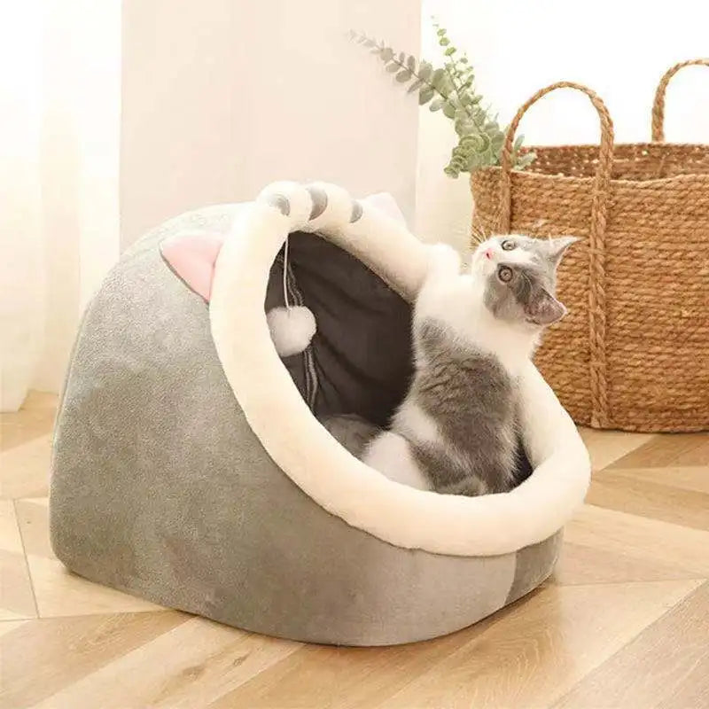 Pet Mat Removable and Washable Cat Nest Dog Kennel Four Seasons Universal Rabbit Nest Warm Cat Nest Sleeping Cat House Toy Oasis Select