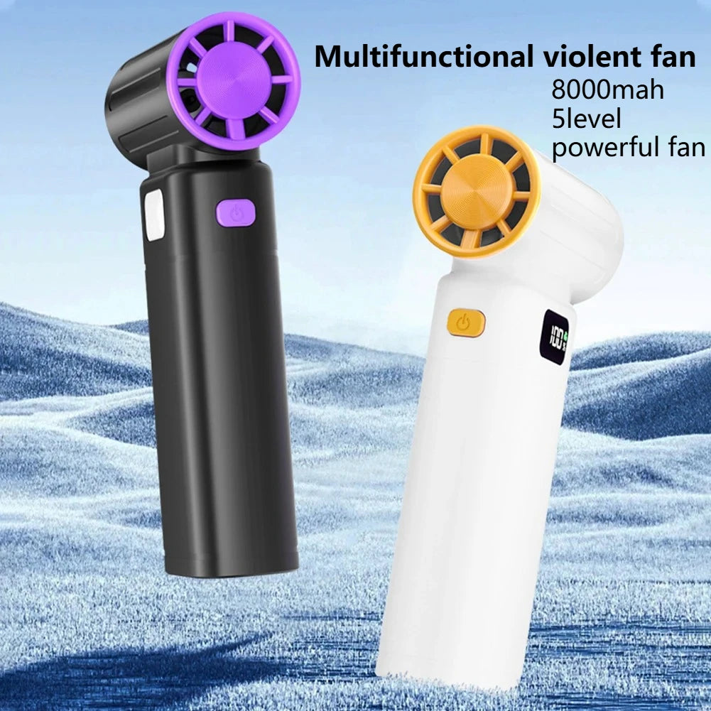 URGGU Mini Turbo Fan Electric Air Duster USB Rechargeable 5W