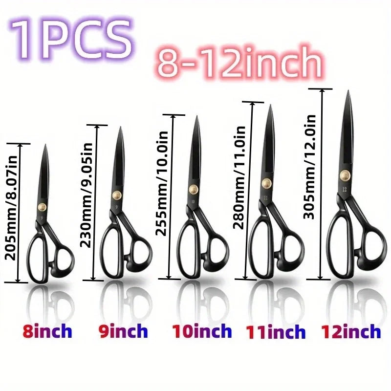 SLADE Professional Tailor Scissors – Stainless Steel, 8"–12" Tailor Scissors Oasis Select GZ104-12inch