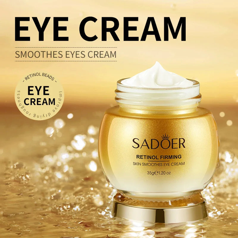 Sadoer Retinol Eye Cream – Firming, Smoothing & Moisturizing Retinol Eye Cream Oasis Select