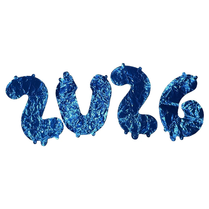 Foil Balloons for New Year's Eve Party Decoration Photo Booth Props Xmas Home Decor 2026 Prop up Your Celebration Oasis Select A7 Other