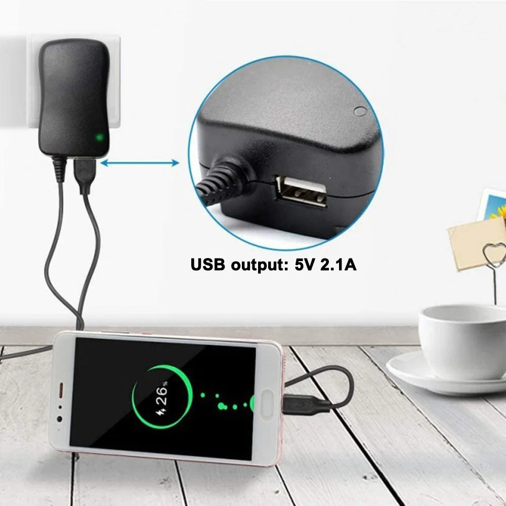 30W Adapter 3V 4.5V 5V 6V 7.5V 9V 12V Adjustable Voltage Power Adapters EU/US USB Universal Charger Supply Converter With 8 Tip Oasis Select