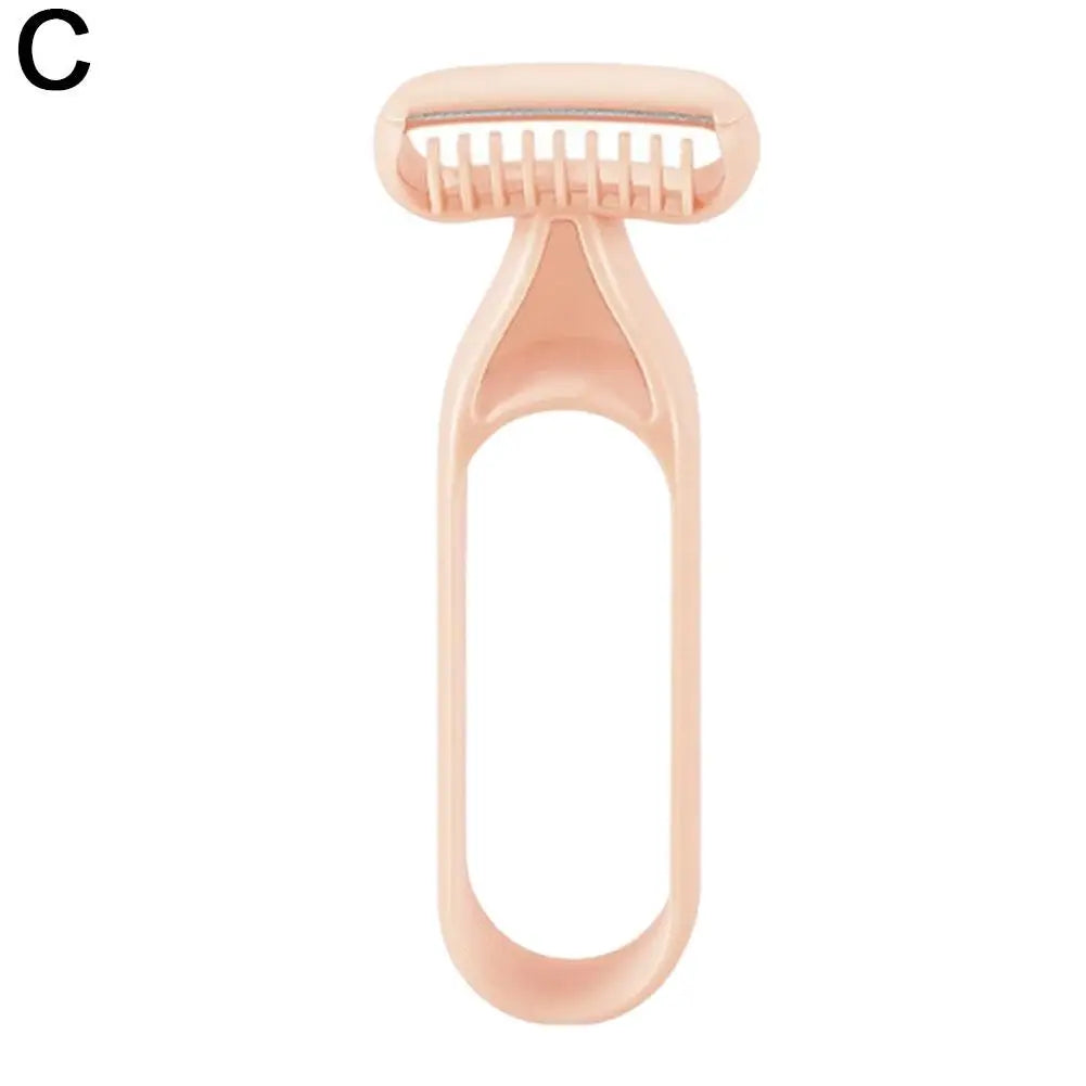 Armpit Womens Razors for Shaving Manual Hair Removal Shaver Body Bikini Hair Trimmer for Women Leg Armpit Oasis Select pink