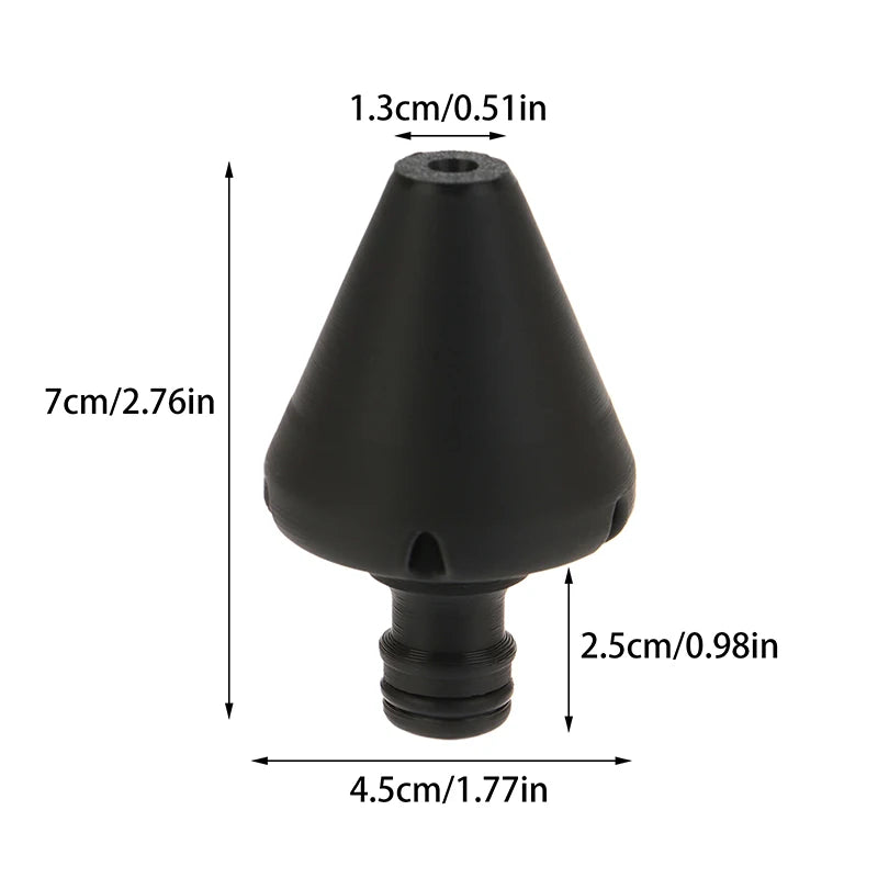 1Pcs Gutter Cleaning Nozzles High Pressure Washer Nozzle Sewer Sewage Hose Nozzle Washing Accessories Quick Connector Oasis Select