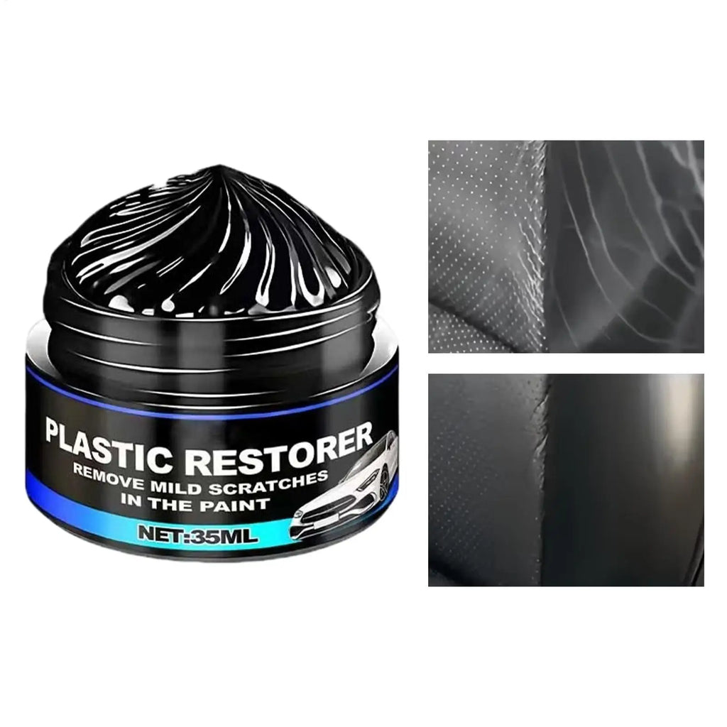 35ml Tire Polishing Paste Protective Polishing Powerful with Sponge Tire Wax Black Wheel Shine for Car Sedan RV Truck Automotive Oasis Select Default Title