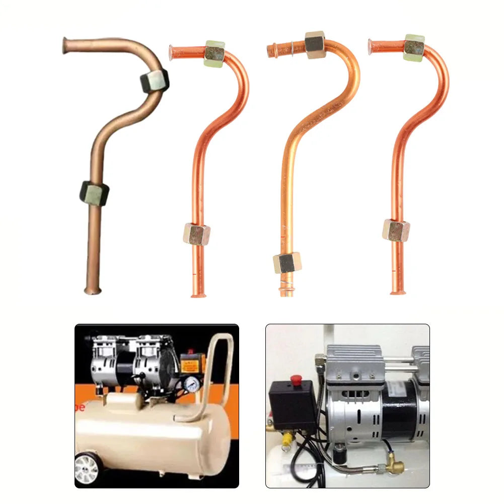 16x1.5mm Aluminum Air Compressor Exhaust Tube | Multi-Thread Compressor Exhaust Tube Oasis Select