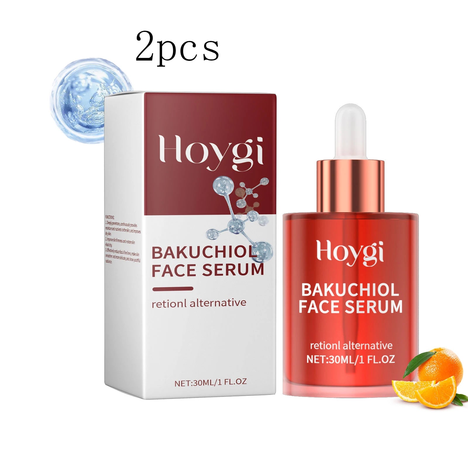 Bakuchiol Retinol Face Serum – Anti-Aging, Firming & Brightening
