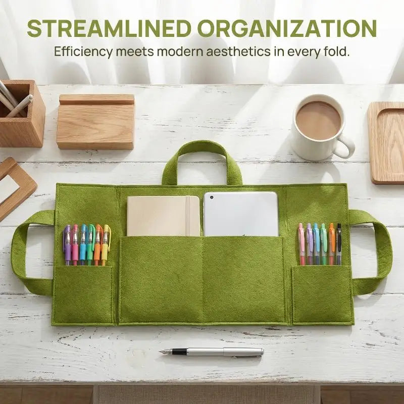 Foldable Felt Tote Bag – Lightweight Collapsible Travel Organizer