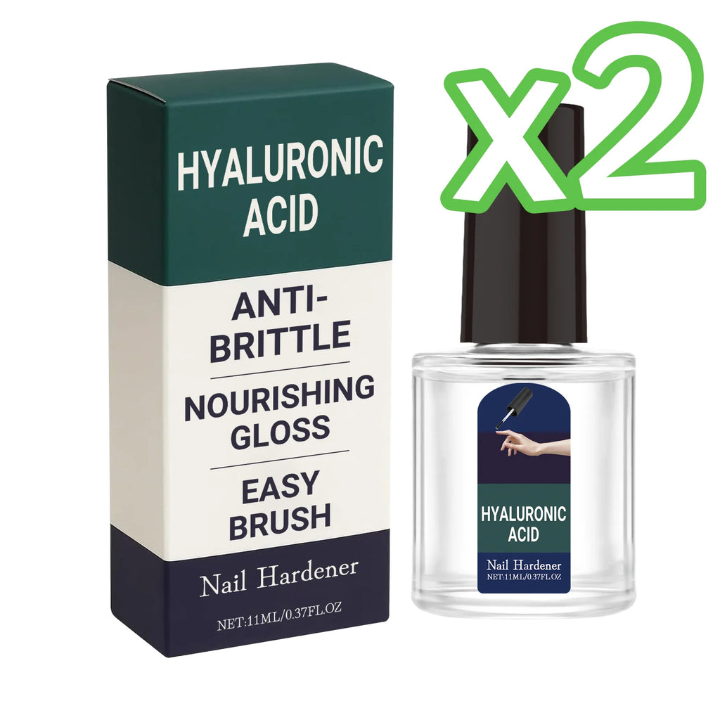 Plant-Based Nail Hardener Repair Nails Gloss Help Enhance Growth Nails Strengthener Protect Hand Foot Thin Nail Treatment Drops Oasis Select 11ml Boxed x 2pcs