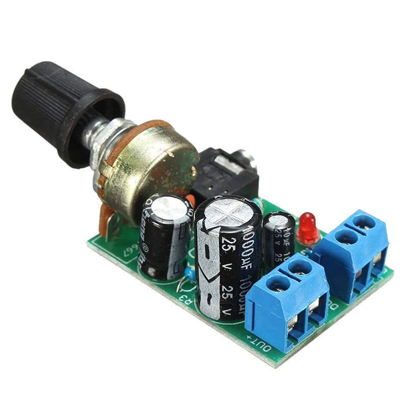 New Sale LM386 10W Audio Amplifier Board Mono 3.5mm DC 3-12V Volume Control Oasis Select