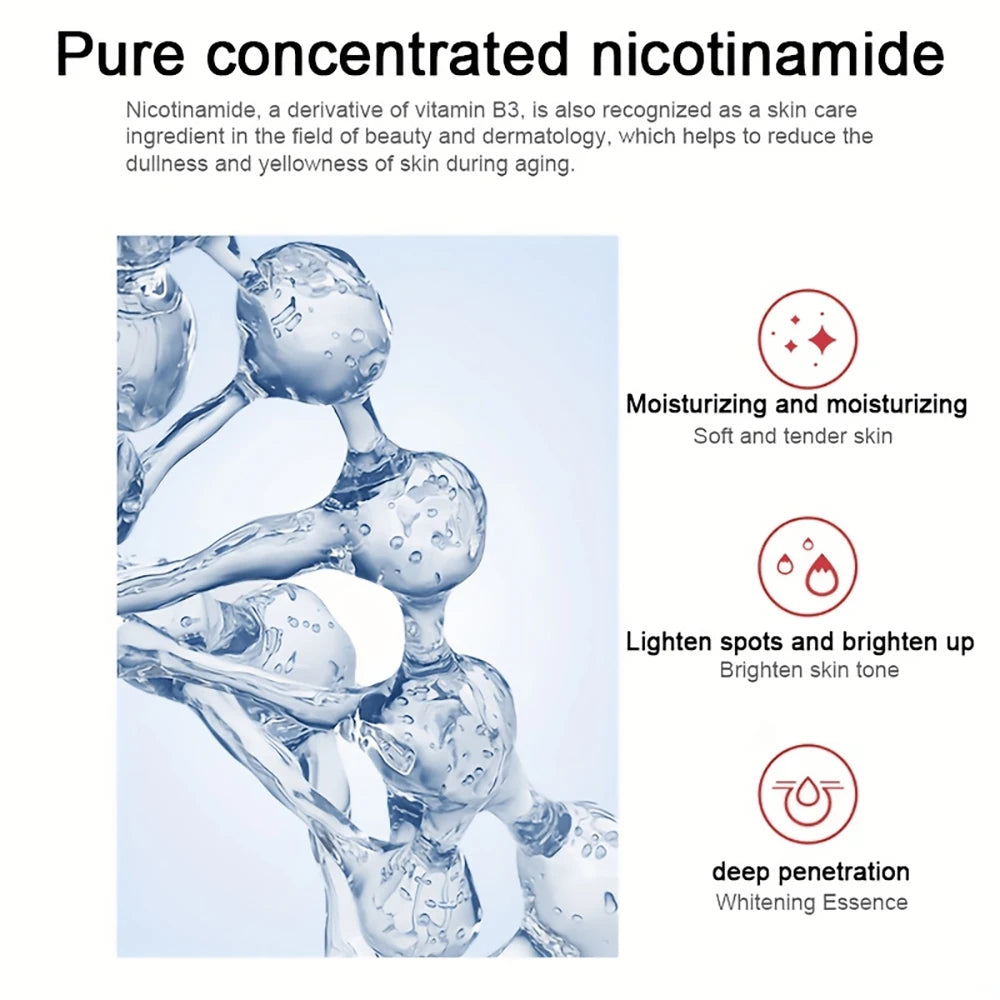 Nicotinamide Cream Collagen Firms, Smooths, Whitens and Moisturizes Facial Skin face cream Repairs damaged facial skin Oasis Select