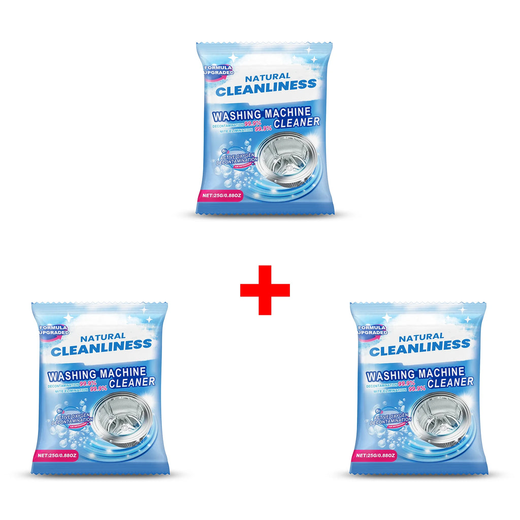 Washing Machine Cleaning Powder Decontamination and Deodorization Remove Dirt Fast Dissolving Laundry Washer Drum Cleaner Oasis Select 3 X 25g