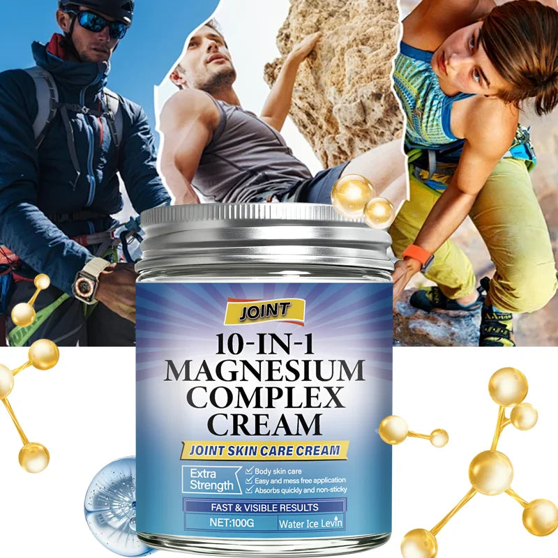 10-in-1 Magnesium Complex Cream with Collagen & Retinol Body Moisturizer Cream Oasis Select