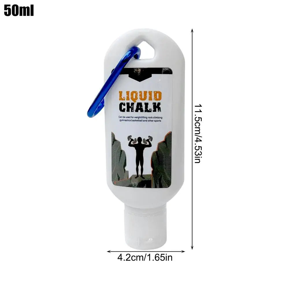 Liquid Chalk Sports Magnesium Powder Grip Anti Slip Grip Lifting Cream For Fitness Weight Lifting Climbing Gym Sports Chalk Oasis Select White 50ml