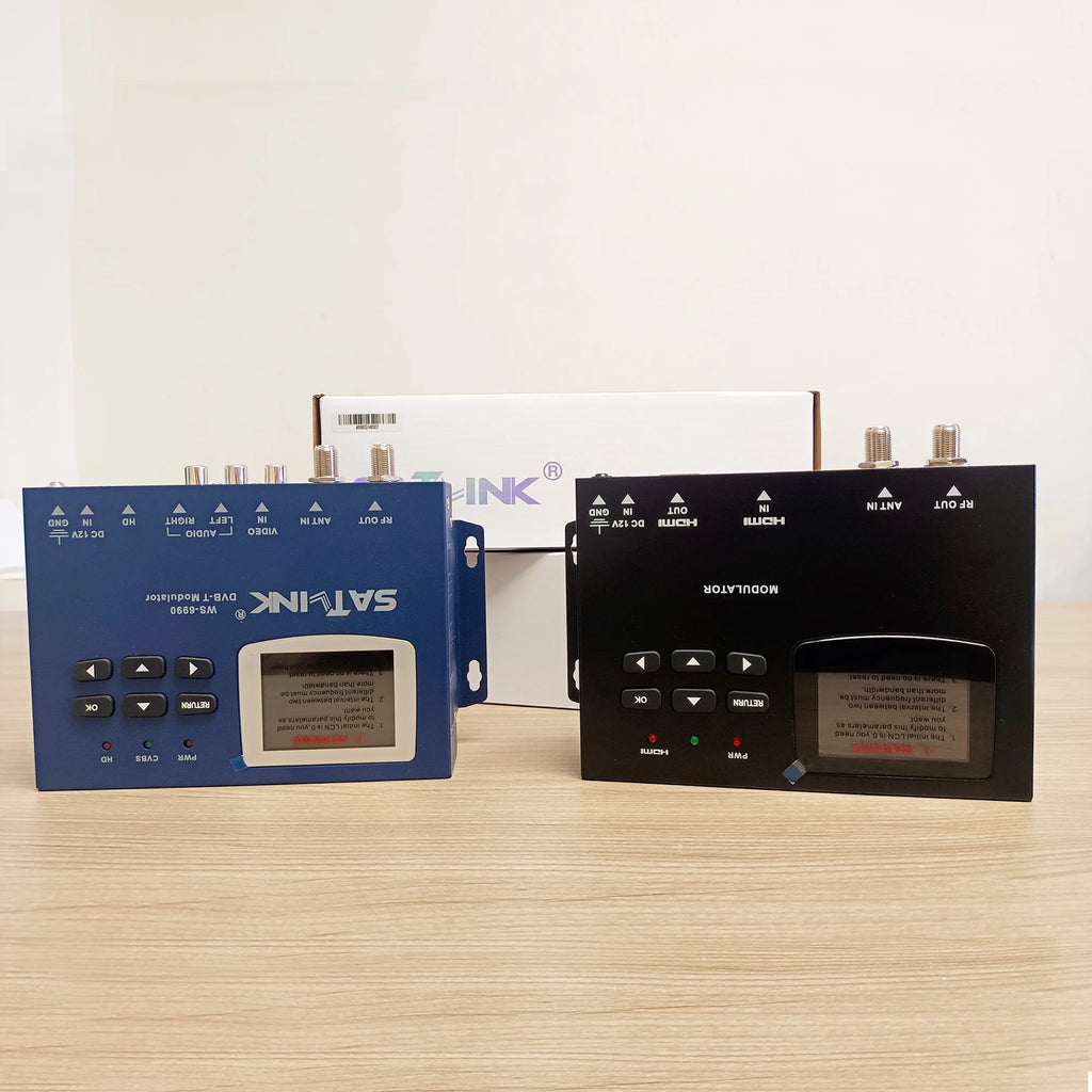 HD encoder modulator AV to RF HD to RF DVB-T DVB-C ISDBT TDT DTV modulator CATV self-produced programs Oasis Select
