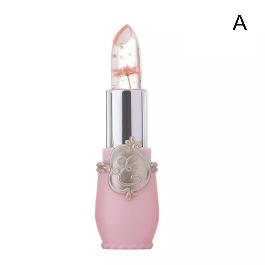 Peach Color Lip Balm Crystal Temperature Change Lipstick Girl Moisturizing LongLasting Lip Gloss Makeup Lip Care Repair Cosmetic Oasis Select A
