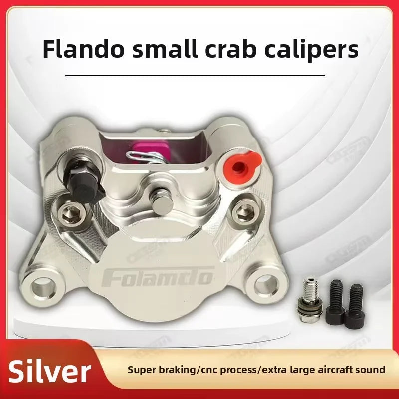 Flanders Big Crab Calipers Crab Brake Pump Race Crab Pair 2 Modified Pump Oasis Select Silver