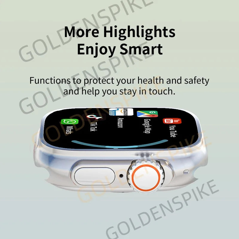 GOLDENSPIKE S10 Ultra MAX 4G Android Smartwatch | GPS WiFi Camera