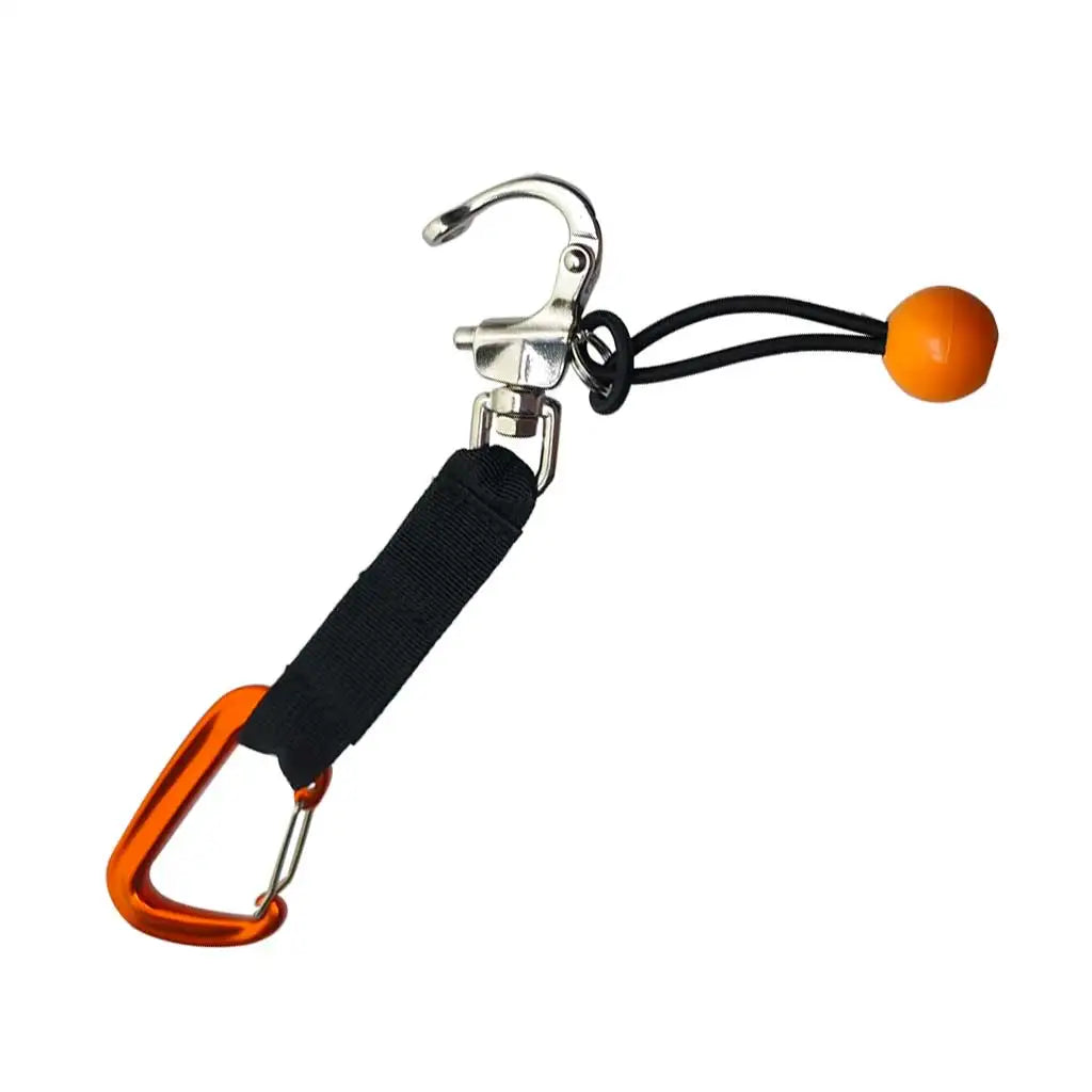 Surfing Diving Quick Release Clip Safety Lanyard Strap 316 SS Swivel Clip Attachment Oasis Select