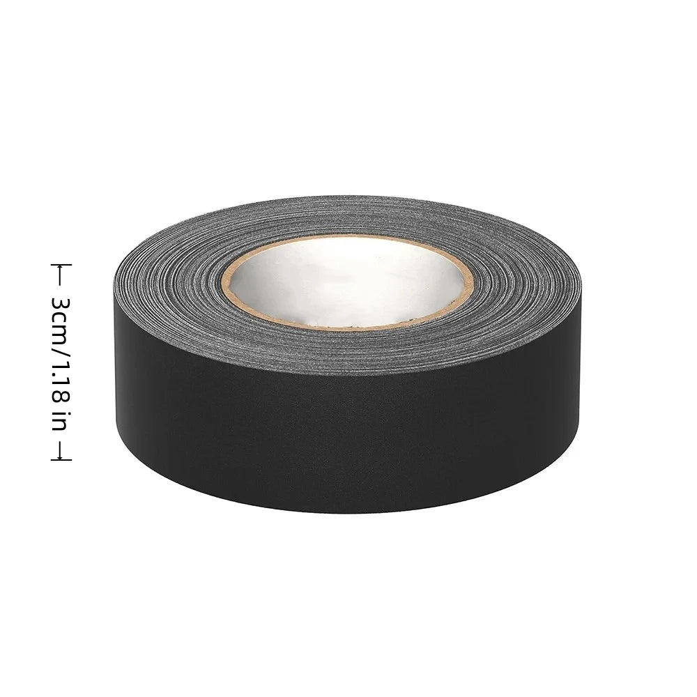 Matte Cotton Gaffer Tape – Non-Reflective, Easy Tear, 10m Roll