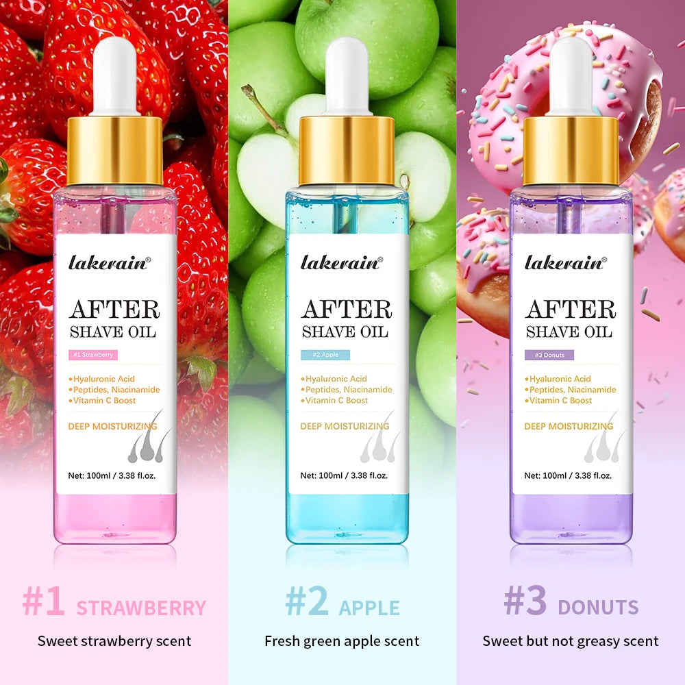 Strawberry Scent After Shave Oil Gently Moisturizes Softens Careens The Skin Beauty Women For Smooth Skin Prevent Ingrown Hairs Oasis Select