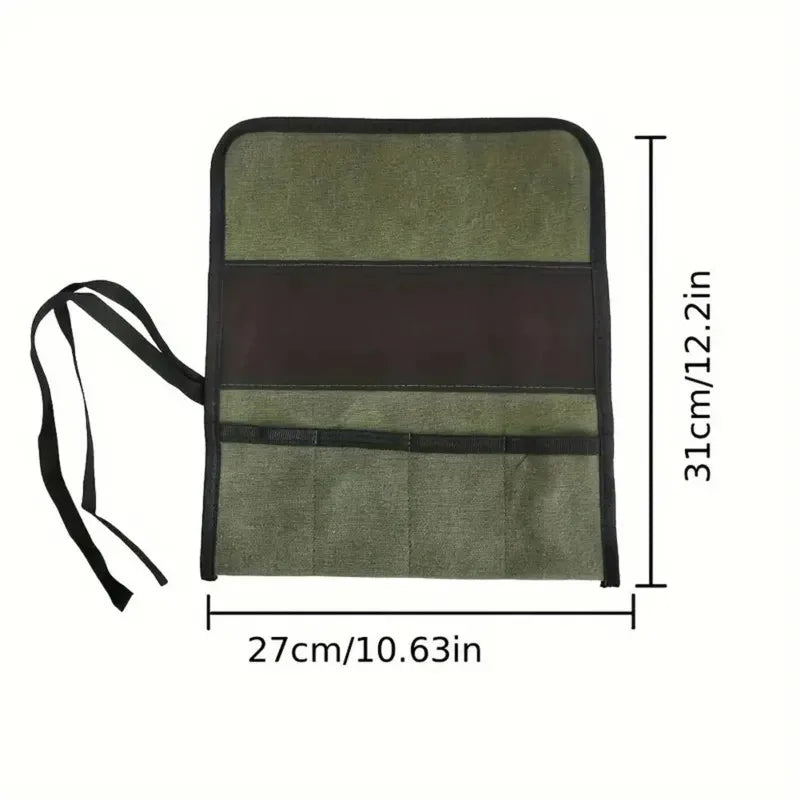 1pcs Lightweight and Portable Wrench Tool Storage Bag Electrician Tool Roll Bag Repair Wrench Storage Oasis Select