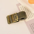 Metal Pen Clip With Spring Creative Gold Retro Spring Clip Student Pen Clip For Notebooks School Oasis Select A5
