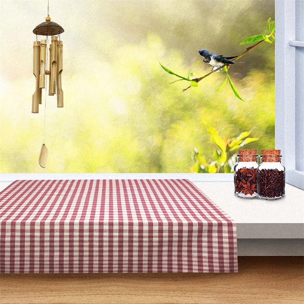 Outdoor Bamboo Wind Chimes Yard Garden Tubes Bell Wood Antique Wind Chime Wall Hanging Home Decor Wooden Windchimes Gifts Oasis Select