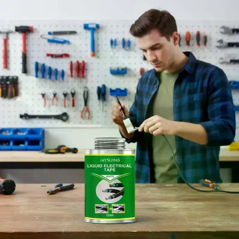 Liquid Insulation Paste 100/260ml Liquid Electrical Tape Insulating Tape Repair Rubber Electrical Wire Cable Coat Fix Line Glue Oasis Select