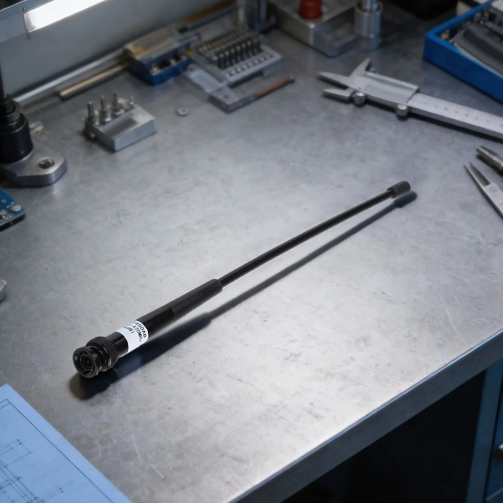 450-470MHz Antenna 4dBi Whip Antenna Frequency 450-470 MHz High Reliability Length Approx. 305mm Material ABS Black Oasis Select