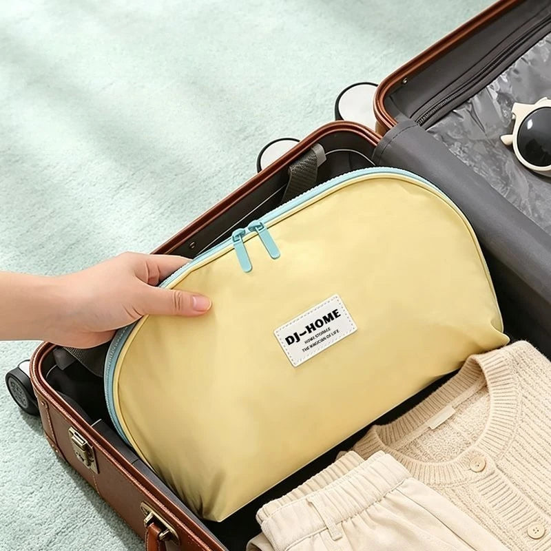 Portable Waterproof Underwear Organizer Bag Multi-Compartment Bra Lingerie Storage Pouch for Travel Luggage Business Trip Dorm Oasis Select