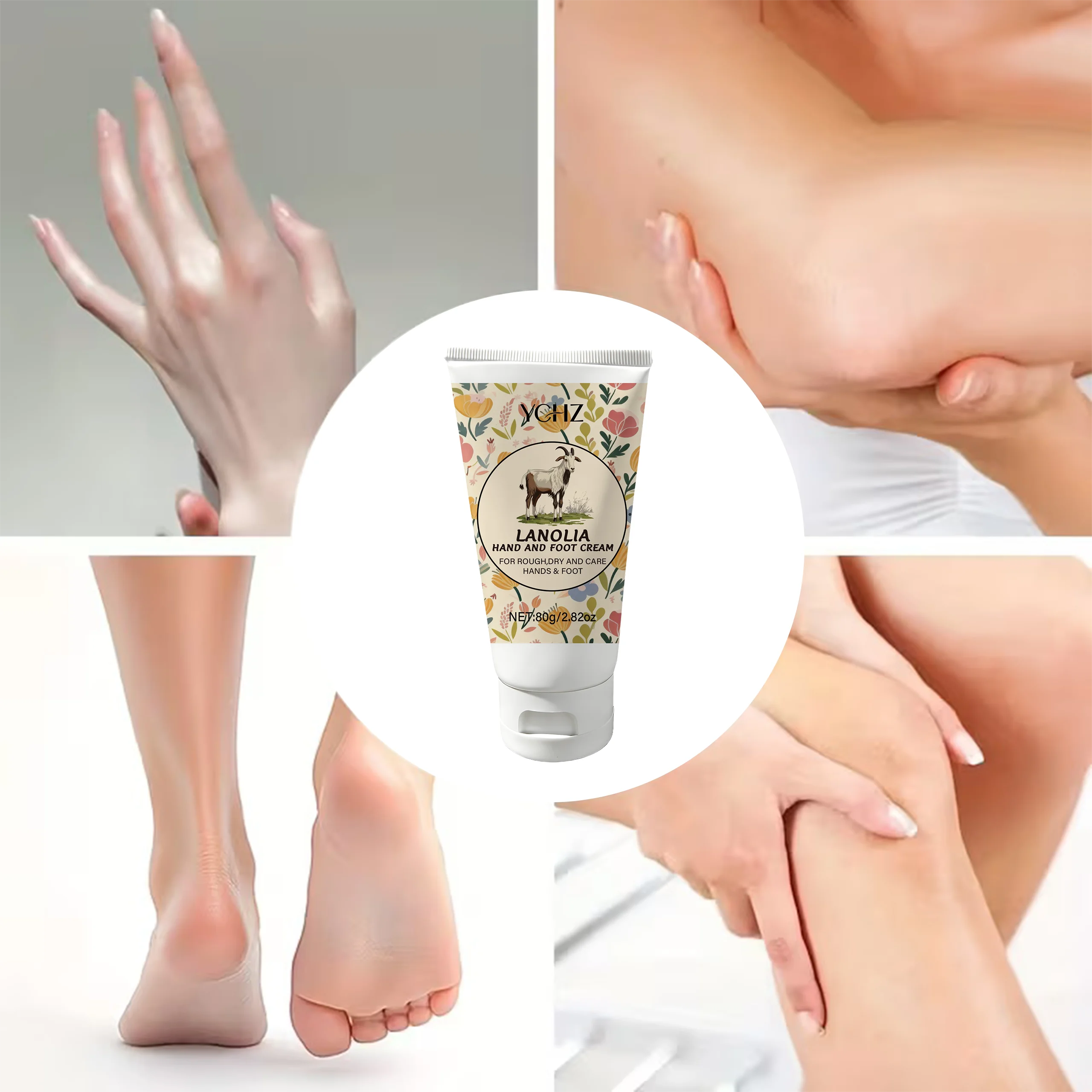 YCHZ Foot Cream – Moisturizer for Dry, Rough & Cracked Heels