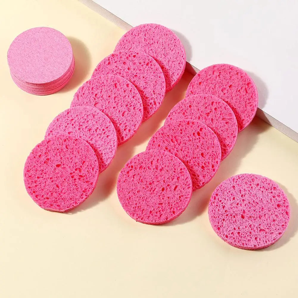 10-Pack Compressed Facial Sponges – Cleansing & Makeup Removal Facial Cleansing Sponge Oasis Select
