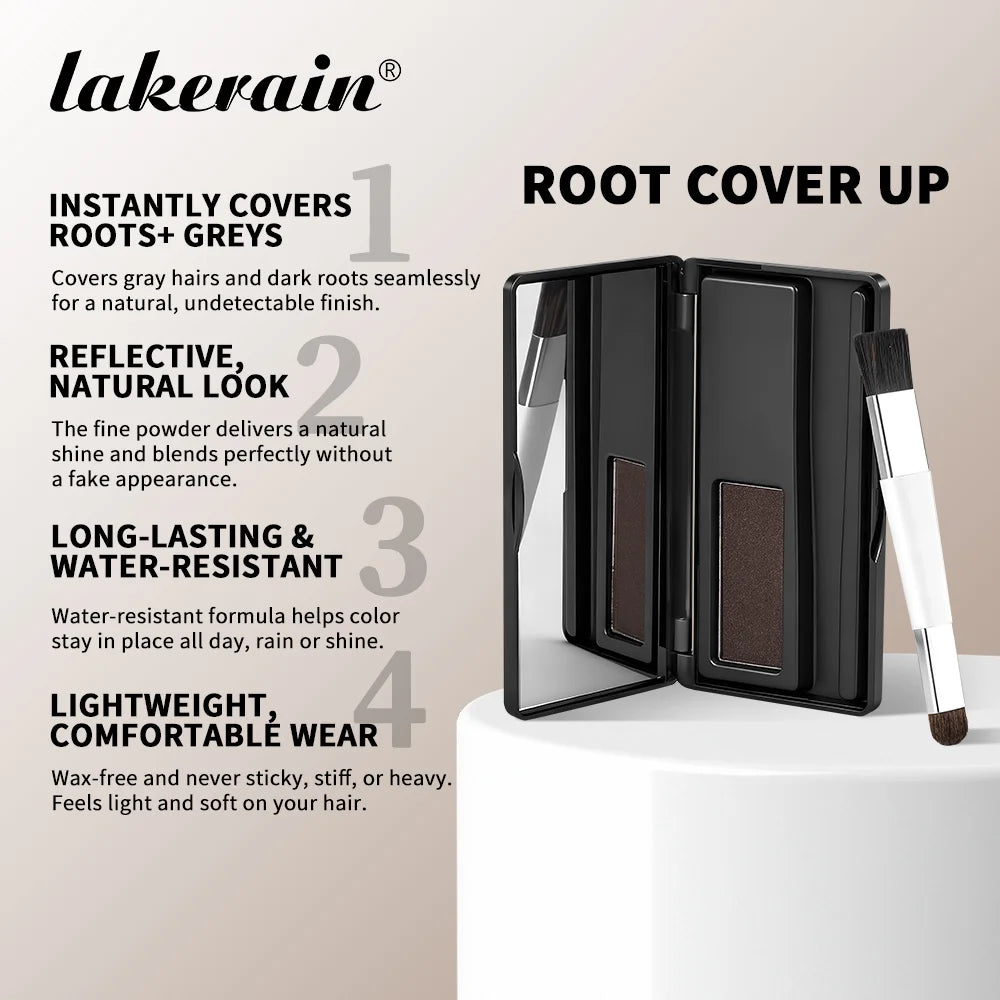 Lakerain Hair Root Covering Decoration Precise Application Hair Root Hairline Long Lasting Waterproof Natural Covers White Hairs Oasis Select