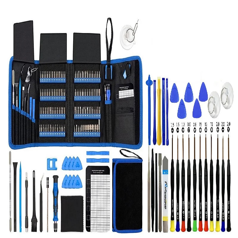  ﻿ 28 170 in 1 Screwdriver Set Universal With 120 Bits Magnetic Repair Hand Took Kits Phone Repair Tool Kit For Laptop Repair Oasis Select 170 in 1