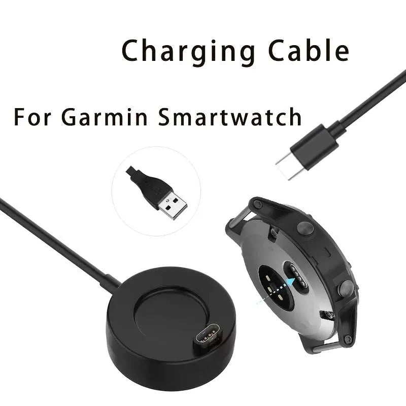 USB Fast Charging Dock for Garmin Vivoactive Fenix Venu Smartwatch Charger Oasis Select