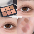 6-Color Eyeshadow Palette – Matte, Shimmer & Glitter | #701